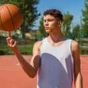 2 x SOAR NBA Wireless Sport Earbuds: Comfortable Fit & Convenient Charging