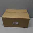 Red Co. Set of 2 White and Green Decorative Nesting Wooden Merry Christmas Storage Crate Organizers with Red Lettering