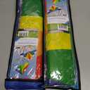 2 x Large Rainbow Delta Kite for Kids & Adults,Single Line Beach Kite for Kids Ages 4-8 & 8-12,Easy to Fly for Toddlers and Beginners