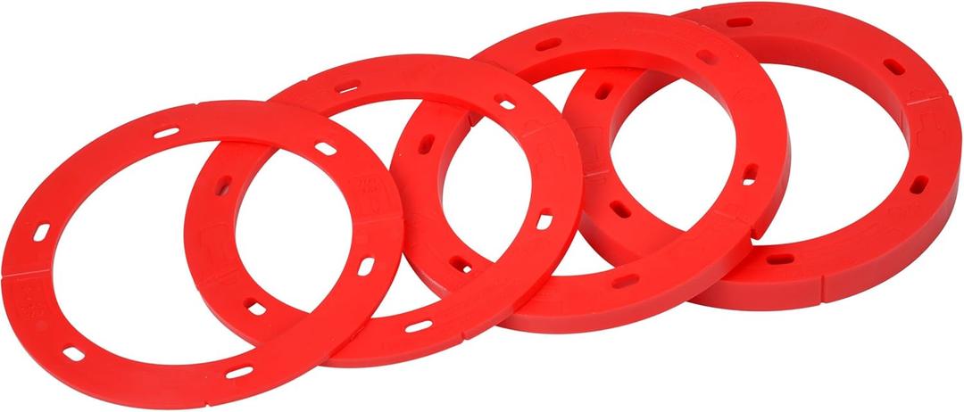 Oatey Toilet Flange Spacer Kit with 4 Spacers (All Spacer Sizes)