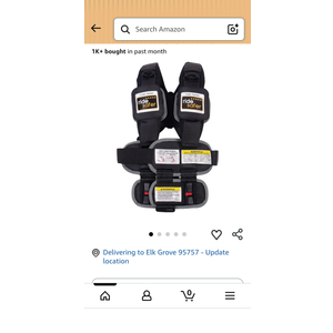 RideSafer Gen 5 - Extra Small (XS) Black, Lightweight, Compact, Portable Car Seat, 2+ years; 26.5–40 lb - Perfect for Travel and Everyday Child Safety