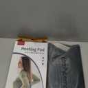 Heating Pad for Back, Comfytemp Mothers Day Gifts for Women Men Dad Mom, Large Electric Lower Back Heating Pad, FSA Eligible HSA Heat Pads for Period Lumbar Abdomen, XL Heated Belt  11 Auto-Off, Grey (15" x 24")