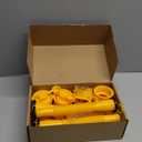 Godboy Gas Can Spout Replacement, Gas Can Nozzle, (5 Kit-Yellow) Flexible Pour Nozzle Suitable for Most 1/2/5/10 Gal Oil Cans, Fuel Can Spout Replacement