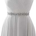 HONGMEI Rhinestone Bridal Belt Wedding Dress Belt Elegant Wedding Belt Sashes