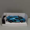 1:24 Scale Officially Licensed RC Lamborghini Sián FKP 37, Blue Lambo Sport Racing Hobby Toy Car Model Vehicle for Boys Girls and Adults Gift