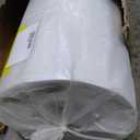 Crawl Space Vapor Barrier, 20 Mil Vapor Barrier, 10'x120', White Plastic Sheeting - Thick Plastic Sheeting, Heavy Duty Polyethylene Film, Drop Cloth Vapor Barrier Covering for Crawl Space, Basement