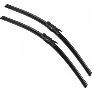 Pair 24" + 19" Original Equipment Replacement Windshield Wiper Blades For Jaguar XF XL 2007-2016 Audi A3 8P 2005-2012 BMW 3Series Saloon 4-Door 2012-2018 Front Windscreen Wiper