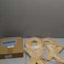 4 Pcs Valentine Wooden XOXO Shaped Charcuterie Board Letters Fillable XOXO Shaped Serving Platters Bamboo Valentine's Day Decorative Tray Plates for Snack Cake Candy Cookies Party Decor