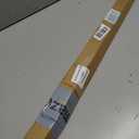 No Sectional Assembly Tension Curtain Rod 56-104 Inch, White