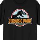 Jurassic Park Logo Performance Gym Shirt (Large, Jpa Colorful Logo)