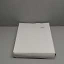 HAUTOCO 12 Pack Trifold Poster Board 26'' x 15.74'' Medium Tri Fold Project Boards White Corrugated Presentation Cardboard for Science Fairs, School Projects, Event Displays, Business