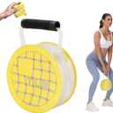 DEIRIS Travel Adjustable Soft Kettlebell 7/10/15 lbs Hand Weight Water Filled Weights for Fitness Exercise - Portable Water Dumbbell Set - Kettlebells & Aqua Bag - Core Training Fun (Stylish White Checkered Pattern 7lb)