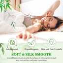 YIYEA King Size Pillow Cases Set of 2, 100% Viscose Derived from Bamboo Cooling Pillowcases for Hot Sleepers, Silky Soft Breathable Pillow Covers with Envelope Closure (20" x36, Pink)