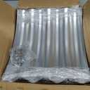 Land Guard Galvanized Raised Garden Bed Kit, Galvanized Planter Raised Garden Boxes Outdoor, Round Large Metal Raised Garden Beds for Vegetables