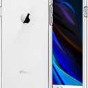 TENOC Phone Case Compatible with iPhone SE (2nd 2020 and 3rd 2022 Generation) & iPhone 7 & iPhone 8, Clear Case Shockproof Protective Bumper Slim Cover for 4.7 Inch (iPhone 7/8/SE2/SE3, Clear)