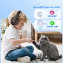 acer Kids Bluetooth Headphones, Over Ear Headphone for Kids with Mic, 75H Playtime, 85dBA Safe Volume, Bluetooth 6.0, USB C Fast Charging, Toddler Headphones for iPad/Tablet/Travel/School-Black Red