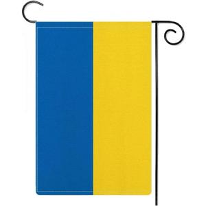 7 x Nationality Region Ukraine Flag, Ukraine Ukrainian Garden Flags, Nation International Flag World Country Flags Indoor and Outdoor Flags,Cotton linen Double-Sided.