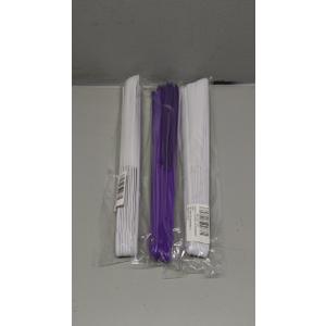 13inch Large Rave Fan Popping Fan Clacking Fans for Line Dancing,Hand Fans for Women Foldable,Boots on The Ground Fan,Portable for Outdoor,Wedding, Party, Decoration, Pack of 3(2 White, 1 Purple)