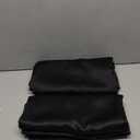 NICETOWN Black Blackout Curtain Blinds - Solid Thermal Insulated Window Treatment Blackout Drapes for Bedroom (2 Panels, 70 inches Wide by 95 inches Long) 