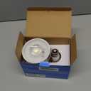 Energetic PAR30 2-Pack Dusk to Dawn LED Outdoor Flood Light Bulb, 75 Watt Equivalent(11W), 850LM, 5000K Daylight, E26 Base, Automatic On/Off Sensor Light Bulb for Porch, Hallway, ETL Listed