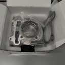 Tupo 150cc 57.4mm Big Bore Cylinder Gasket Piston Ring Top End Rebuild Kit Compatible with GY6 4 Stroke 157QMJ 152QMI Jonway Taotao Znen Roketa ATV Moped Go Kart