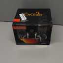 CnGlass 40.6oz/1200ml Glass Teapot with Removable Infuser,Stovetop Safe Tea Kettle,Blooming & Loose Leaf Tea Pot