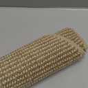 BEQHAUSE Dirt Trapper Door Mat 17" x 30" Half Circle Non-Slip Washable Doormats Entrance Rugs Absorbent Welcome Low Profile Floor Mats for Front Back Door and Entryway, Light Beige (1'5" x 2'6" (Semicircular))