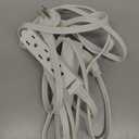 Amazon Basics Rectangular Indoor Extension Cord Power Strip, 3-Prong, Flat Plug, Grounded - 13 Amps, 1625 Watts, 125 VAC - 2-Pack, 6 ft, White