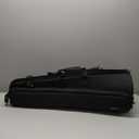 Crossrock Woodwind Case fits Tenor Trombone (F-Trigger or Straight)- Lightweight Foam Case with Removable Shoulder Straps, Storage Compartment & External Pocket-Black (CRP200TBBK)