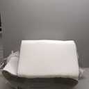 Yojoker 4PCS Orthopedic Bed Wedge Pillow Set for Sleeping, Post Surgery Foam Pillow for Body, Back and Leg Pain Relief, Triangle Adjustable Support Pillow - Acid Reflux, Anti Snoring & GERD Sleeping (White)