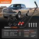 55398938AC Front Stabilizer Bar Kit And K80894 Sway Bar Links Front Sway with PU Bushing Fit for 2009-2010 Dodge Ram 1500, 2011-2018 Ram 1500, 2019-2022 Ram 1500 Classic, OE#55398938AB