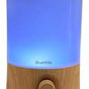 BlueHills Premium 2000 ML XL Large Essential Oil Diffuser Aromatherapy Humidifier for Large Room Home 40 Hour Run Huge Coverage Area 2 Liter Extra Large Capacity Huge Diffuser Wood Grain E005
