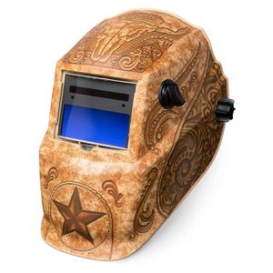 Lincoln Electric-K4134-1 Welding Helmet, Brown, Ratchet, Plastic