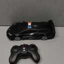 Remote Control Car, Transform Robot RC Cars, 2.4Ghz Transforming Police Car Toy with LED Light, One-Button Deformation and 360 Rotating Drifting, Toys for Boys Age 4-7 8-12 (Black)