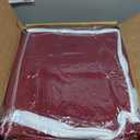 CozyLux King Size Comforter Set Burgundy - 7 Pieces Bed in a Bag King, Luxury Soft Bed Set for All Seasons, Bedding Set with Down Alternative Comforter, Sheets, Pillowcases & Shams