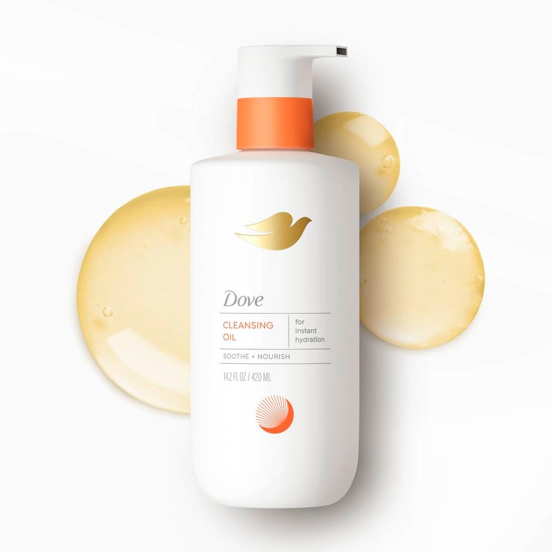 Dove Shower Body Oil Wash for Women - UltraMoisturizing Feminine Wash For Dry & Itchy Skin, 14.2 oz