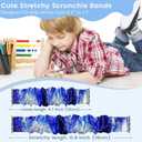 Scrunchie Bands Compatible with Kids Apple Watch Band, Cute Stretchy Breathable Strap for iWatch Series 10 9 8 7 6 5 4 3 SE SE2 SE3 Small Wrists Boys Girls