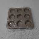 For Bake Carbon Steel Nonstick Bakeware Muffin Pan (9-Cup)