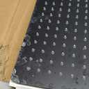 NearMoon Rain Shower Head, High Flow Stainless Steel Square Rainfall Shower, Waterfall Bath Shower Body Covering, Ceiling or Wall Mount (12 Inch, Matte Black)