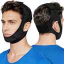 Anti Snore Chin Strap, Chin Strap for Sleeping - Simple and Effective Stop Anti Snoring Devices, Comfortable & Adjustable Snoring Solution, Suitable for Men and Women-QFBT11