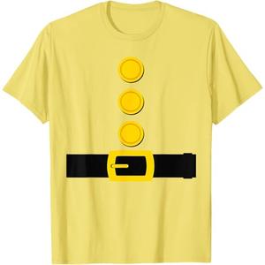 Dwarf Costume Kids Men, Halloween Gnome T-Shirt (Small)