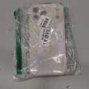 KANGHAR Compatible with iPhone 17 Pro Max Case 2025, Silicone Checkered Cute Pattern, Wristband Kickstand Camera Protection Soft Slim Cover for Girls Women -White