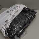 Ophanie Round Rug 6Ft Black Circle Area Rug, Room Decor for Men, Fluffy Fuzzy Bedroom Carpet, Plush Soft Shaggy Living Room Rugs for Kids Home Decor Aesthetic, Nursery