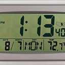 Fox Valley Traders 5 in 1 Large LCD Atomic Clock, Clocks & Electronics, One Size Fits All