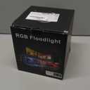 MEIKEE 35W RGBW LED Flood Lights, 3500LM RGB Color Changing Flood Security Lights, 350W Equivalent IP66 Waterproof Dimmable Wall Floodlights Christmas Halloween Decoration Outdoor Lighting (4 Pack)