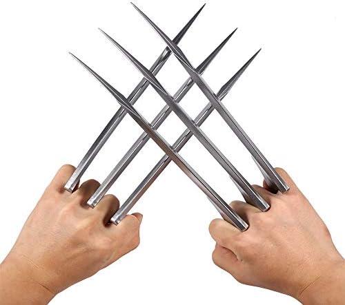 LiebeWH 1 Pack Plastic Wolf Claws Adult Cosplay Prop Halloween Costume Accessory for Parties and Role Play