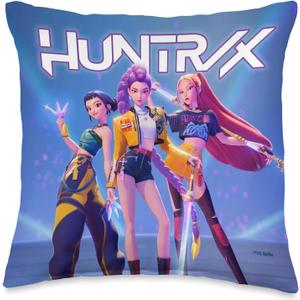 Kpop Demon Hunters HUNTR/X Officially Licensed Throw Pillow