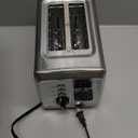 Hamilton Beach 2 Slice Toaster with Extra-Wide Slots, Bagel Setting, Toast Boost, Slide-Out Crumb Tray, Auto-Shutoff & Cancel Button, Defrost Function, Stainless Steel (22794)