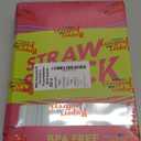 Paper Wrapped Plastic Drinking Straws (10" x 0.28") (250, Green)