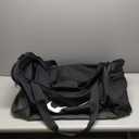 Nike Unisex Adult Brasilia 9.5 Training Duffel Bag (Large, Black/Black/White)